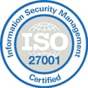 ISO/IEC 27001 certified